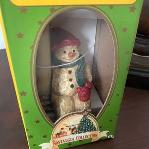 The Nostalgia Collection - Sitting Snowman Candle